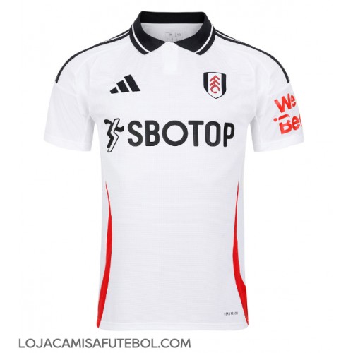 Camisa de Futebol Fulham Equipamento Principal 2024-25 Manga Curta